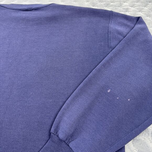 VINTAGE Penn State Sweater Mens XL Blue Nittany Lions Crewneck Pullover Classic - Picture 12 of 13